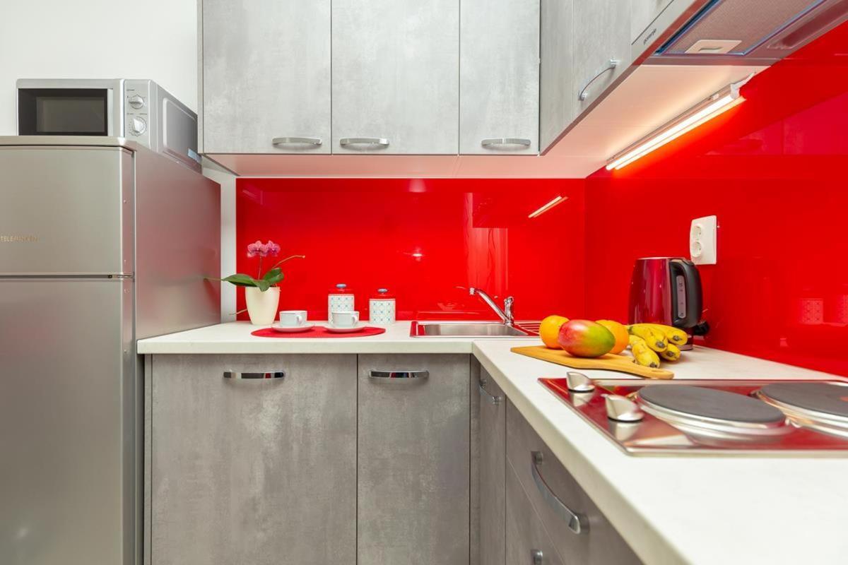 Apartments Red And Blue Mlini Ngoại thất bức ảnh